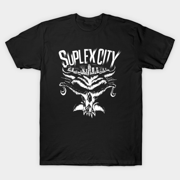 Brock Lesnar Suplex City Skyline T-Shirt by Holman